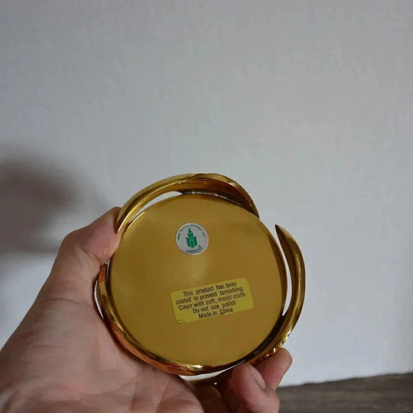 Vtg Partylite Brass Candle Holder - Picture 6 of 8